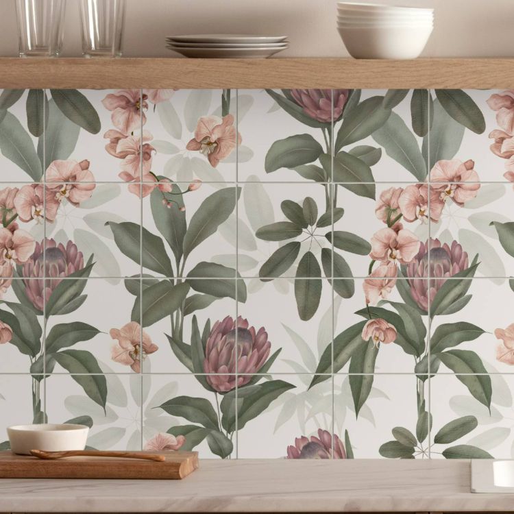 Exotic Paradise 16-Tile Panel