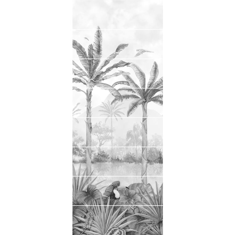 Tropical Oasis Monochrome