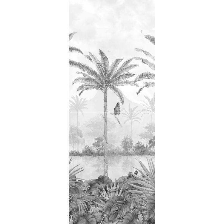 Tropical Oasis Monochrome