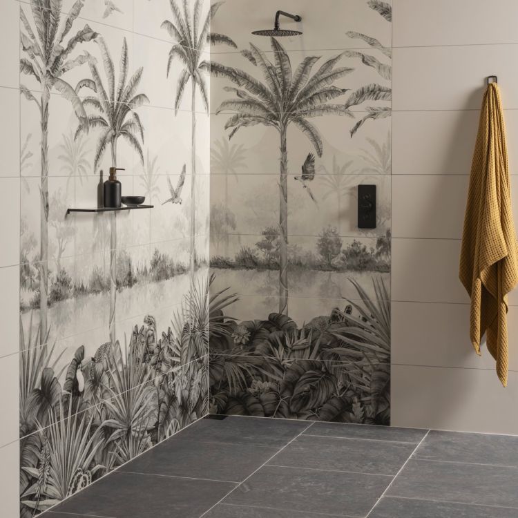 Tropical Oasis Monochrome
