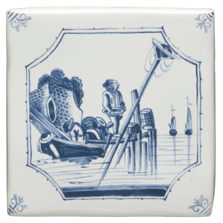 Winchester Classic English Delft River Scenes