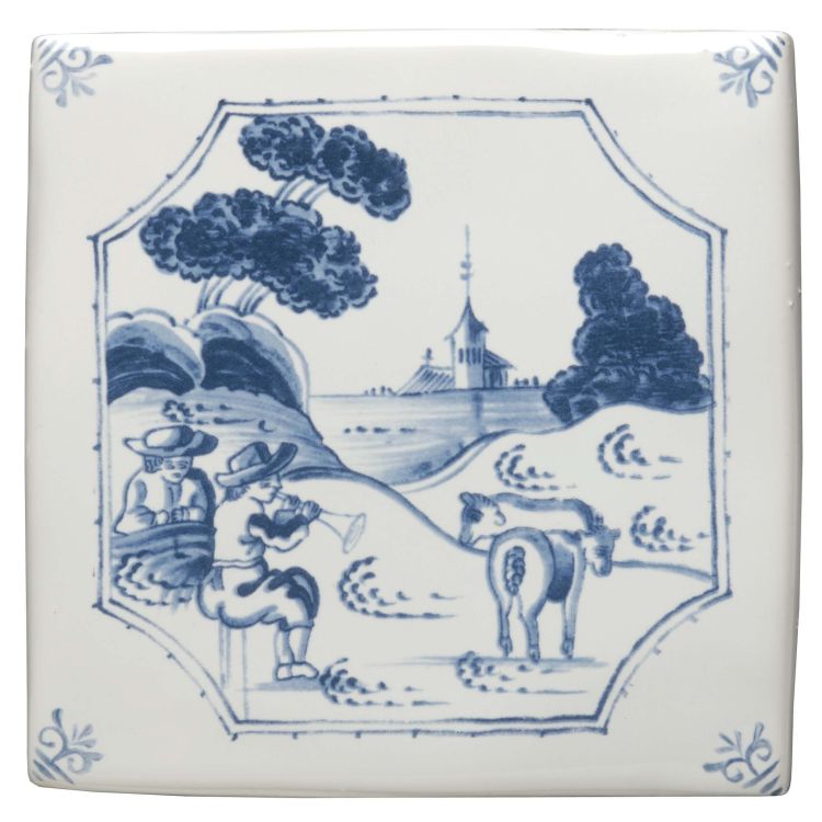 Winchester Classic English Delft River Scenes