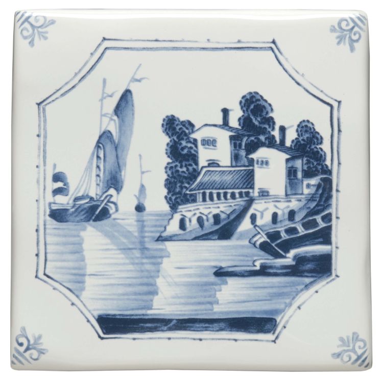 Winchester Classic English Delft River Scenes