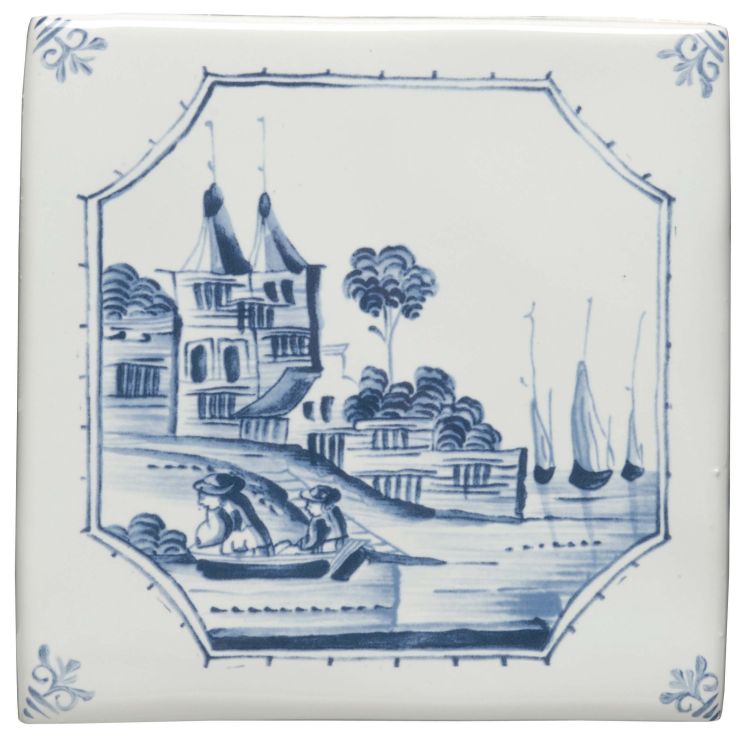 Winchester Classic English Delft River Scenes