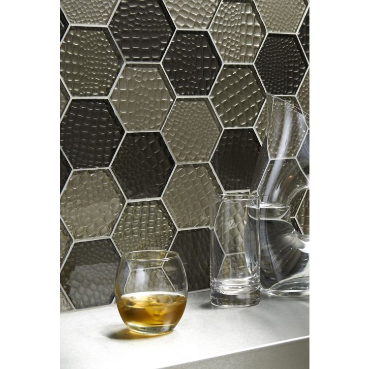 Glassworks Hexagon Mosaic