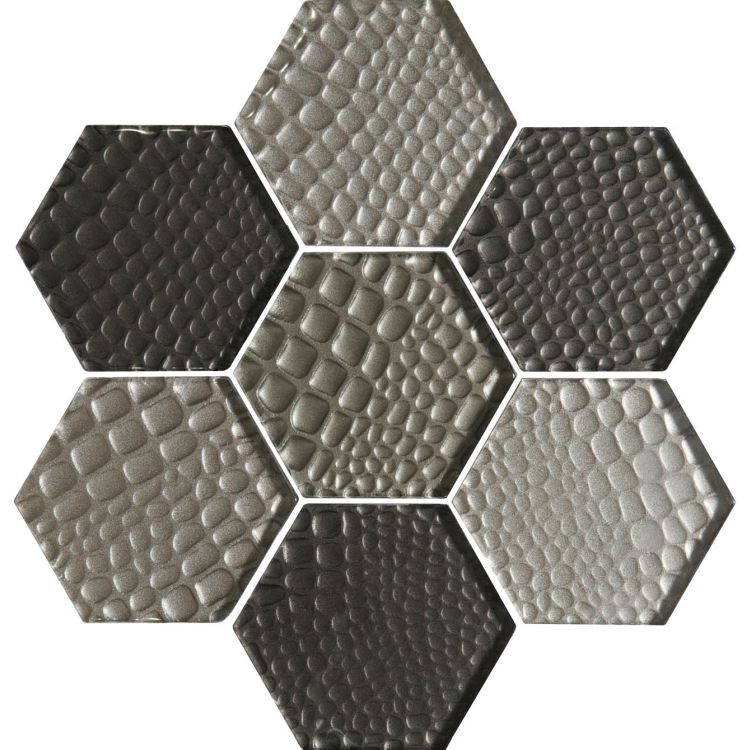 Glassworks Hexagon Mosaic